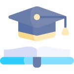 Book Kawaii Flat icon