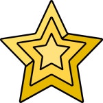 별 아이콘 Generic Outline Color