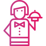 웨이트리스 | 무료 아이콘