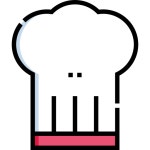 Chef Detailed Straight Lineal color icon