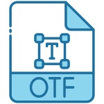 Otf 아이콘 Generic Blue
