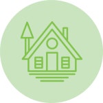 Cabin Generic Flat icon