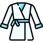 목욕 가운 - 무료 패션개 아이콘 아티스트가 디자인한 목욕 가운 종의 무료 아이콘
