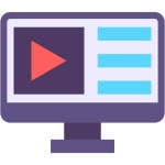 라이브 스트리밍 - 무료 컴퓨터개 아이콘 아티스트가 디자인한 라이브 스트리밍 종의 무료 아이콘