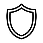 Shield Generic Detailed Outline icon