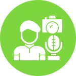 Vlog Generic color fill icon