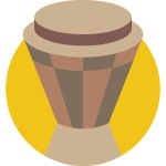 Drum - Free music icons Drum free icons designed by Smashicons