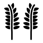Sheaf Generic black fill icon