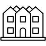 듀플렉스 - 무료 부동산개 아이콘 아티스트가 디자인한 듀플렉스 종의 무료 아이콘