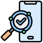 Analyze Generic color lineal-color icon