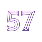 57 아이콘 Generic gradient outline