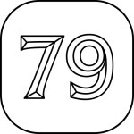 79 아이콘 Generic black outline