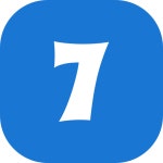 Number 7 - Free education icons Number 7 free icons designed by NajmunNahar