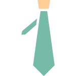 Tie Generic color fill icon