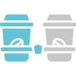 커피 아이콘 Generic color fill