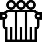 우정 아이콘 Basic Straight Lineal