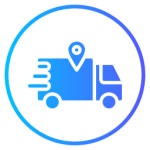 배달 트럭 아이콘 Generic Gradient