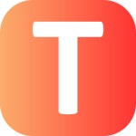 T Basic Accent Lineal Color icon | Freepik