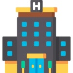 호텔 아이콘 Generic black fill