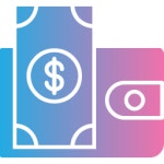 Wallet Generic gradient fill icon | Freepik