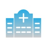 Hospital Generic gradient fill icon | Freepik