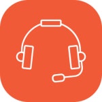 헤드폰 아이콘 Generic Flat