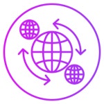 지구 아이콘 Generic color lineal-color