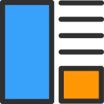 Layout Generic color lineal-color icon | Freepik