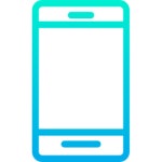 스마트 폰 아이콘 Kiranshastry Gradient
