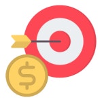 Target Meticulous Lineal Color icon | Freepik