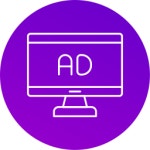 쿠폰 아이콘 Generic gradient fill