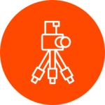Tripod Generic gradient fill icon | Freepik