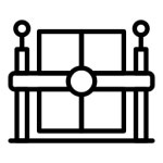 문 아이콘 Generic outline