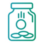 Coins Generic gradient outline icon | Freepik
