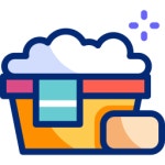 Soap Basic Accent Lineal Color icon | Freepik