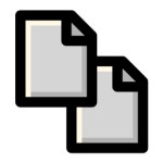 종이 아이콘 Generic outline