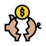 사과 아이콘 Generic color lineal-color