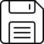 디스켓 아이콘 Special Lineal