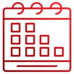 Calendar Generic gradient outline icon | Freepik