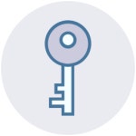 Key Generic color lineal-color icon | Freepik