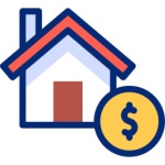 House Basic Accent Lineal Color icon | Freepik