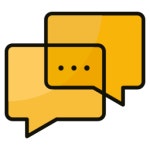 Chat Generic color fill icon | Freepik