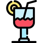 Wine Generic color lineal-color icon | Freepik