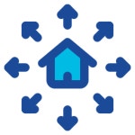 House Generic color lineal-color icon | Freepik