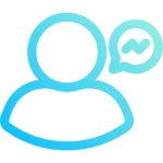 User lock Generic gradient outline icon | Freepik