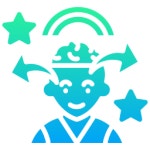 Mind Generic gradient fill icon | Freepik