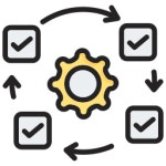 Agile Generic black fill icon | Freepik