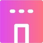 Download Free Door Generic gradient fill icon Icons in PNG & SVG