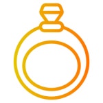 Watch Generic gradient outline icon | Freepik