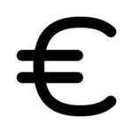 유로 빌 아이콘 Generic Basic Outline | Freepik